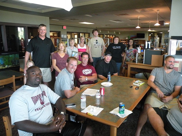Coaches and English teachers gather for discussion