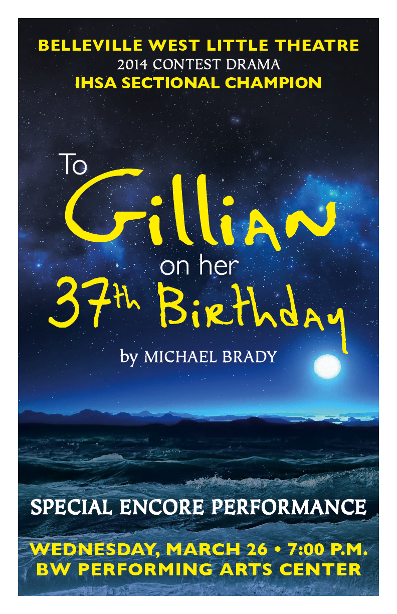 Gillian encore poster