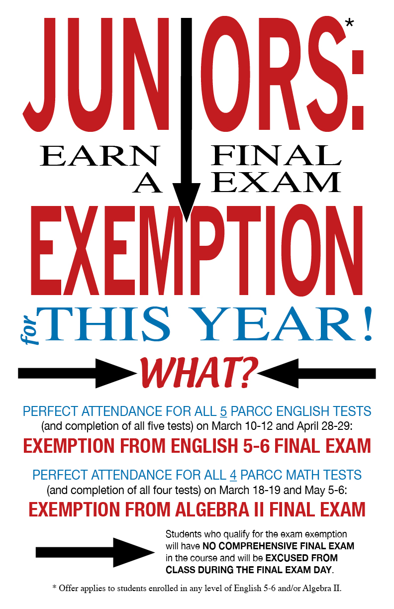 Junior test incentive