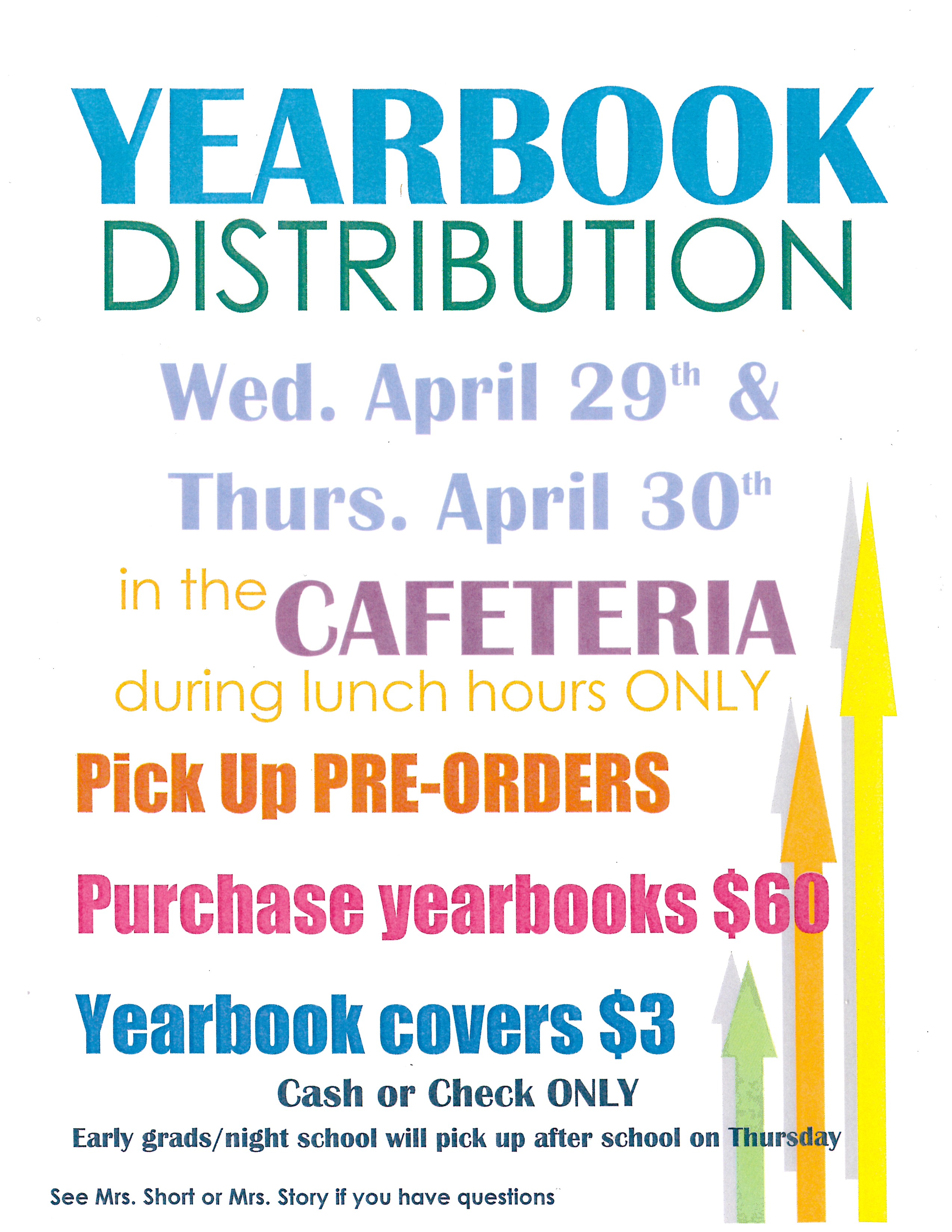 Yearbook distribution