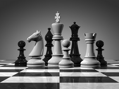 Chess pieces (sized)