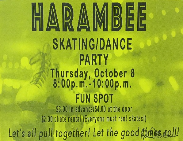 Harambee skating party