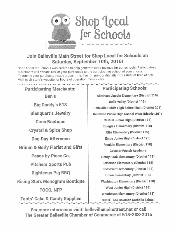 Shop Local for Schools