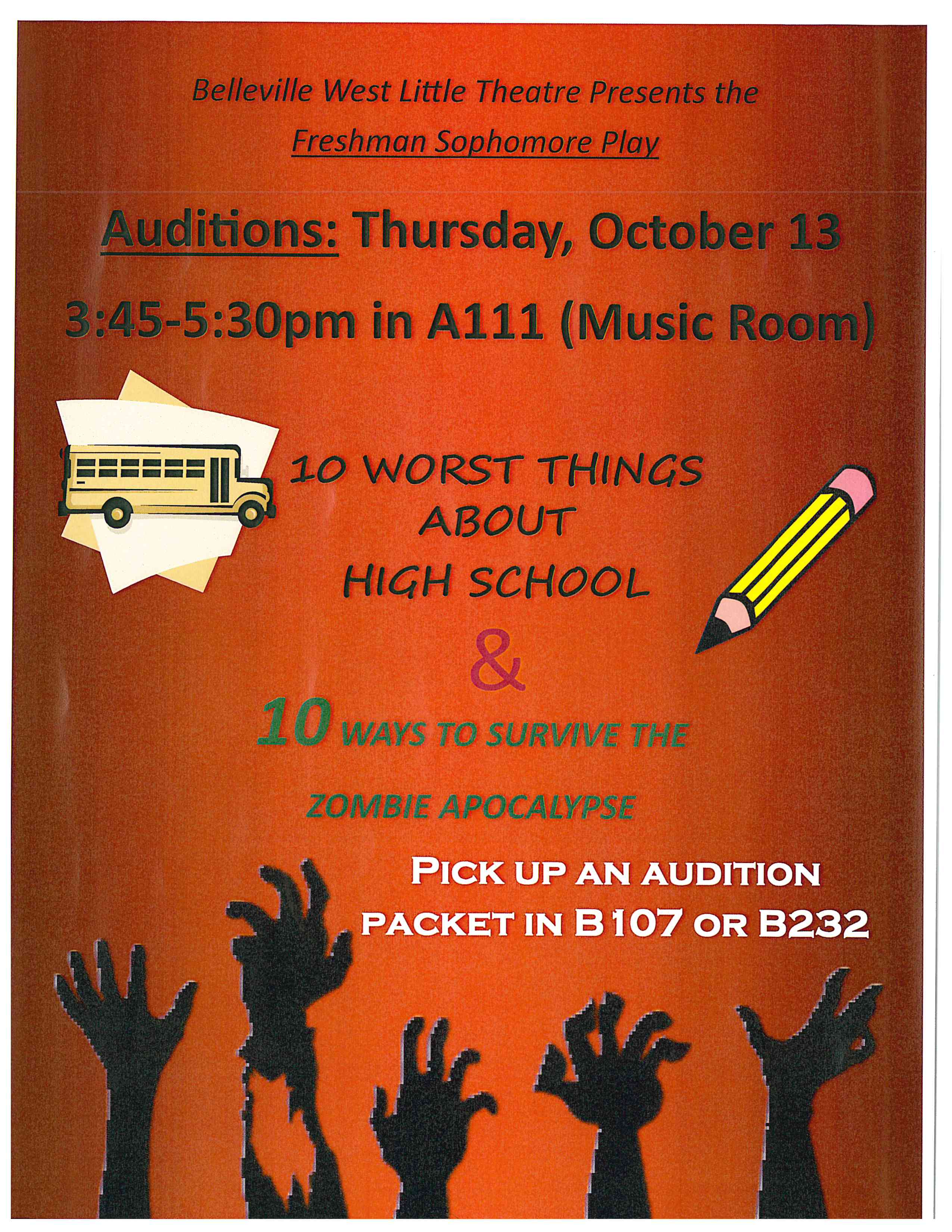Frosh-soph auditions