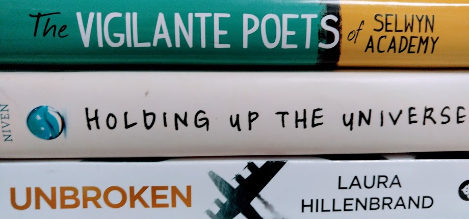 Book Spine poetry 4b