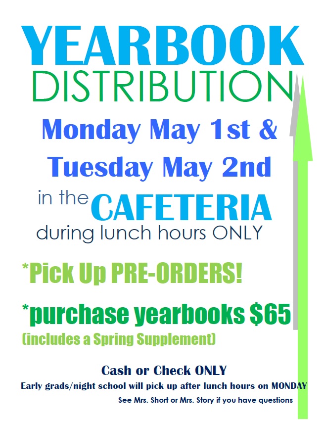 Yearbook distribution 2017