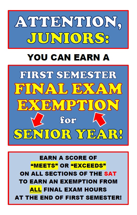 SAT incentive poster