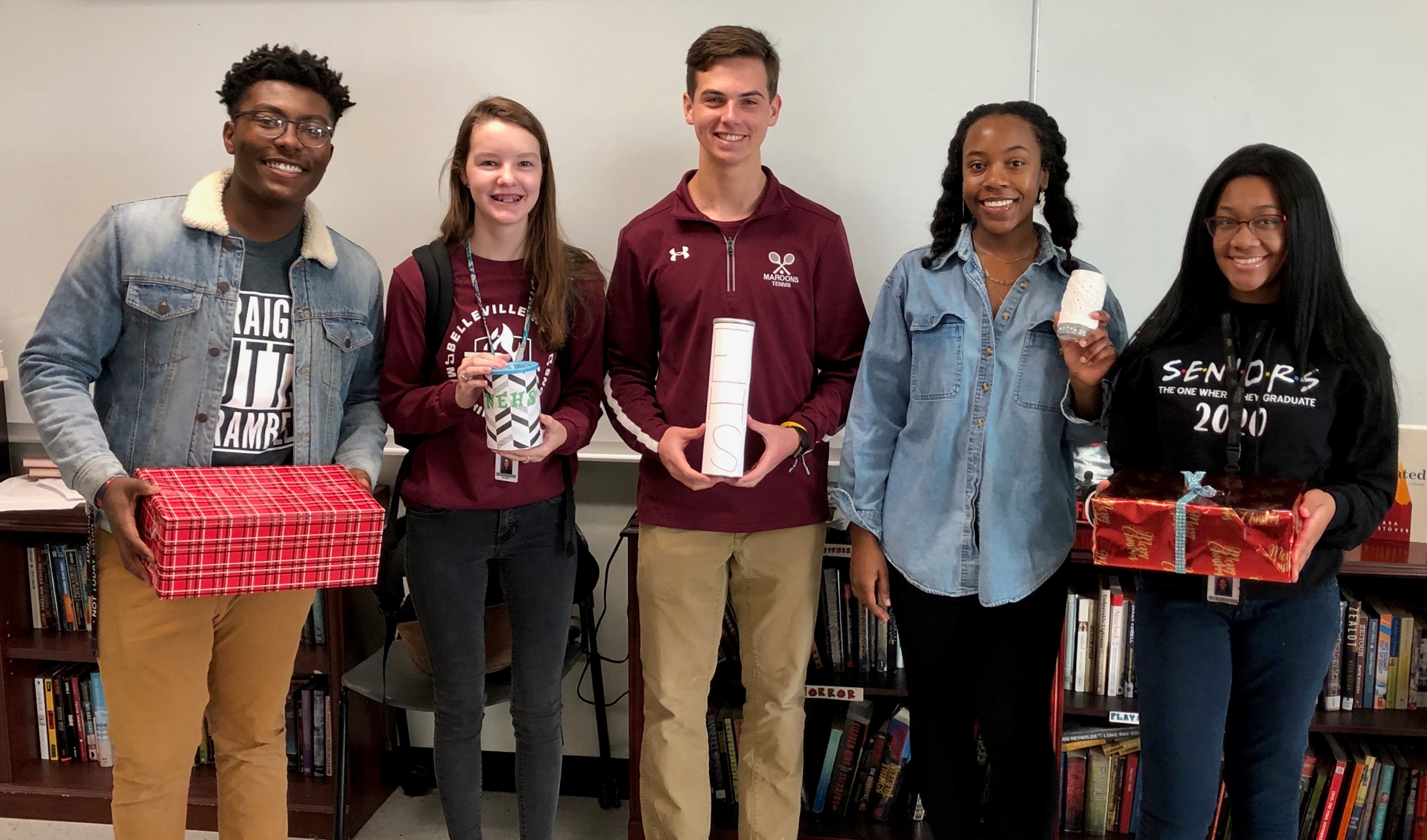 NEHS holiday book drive