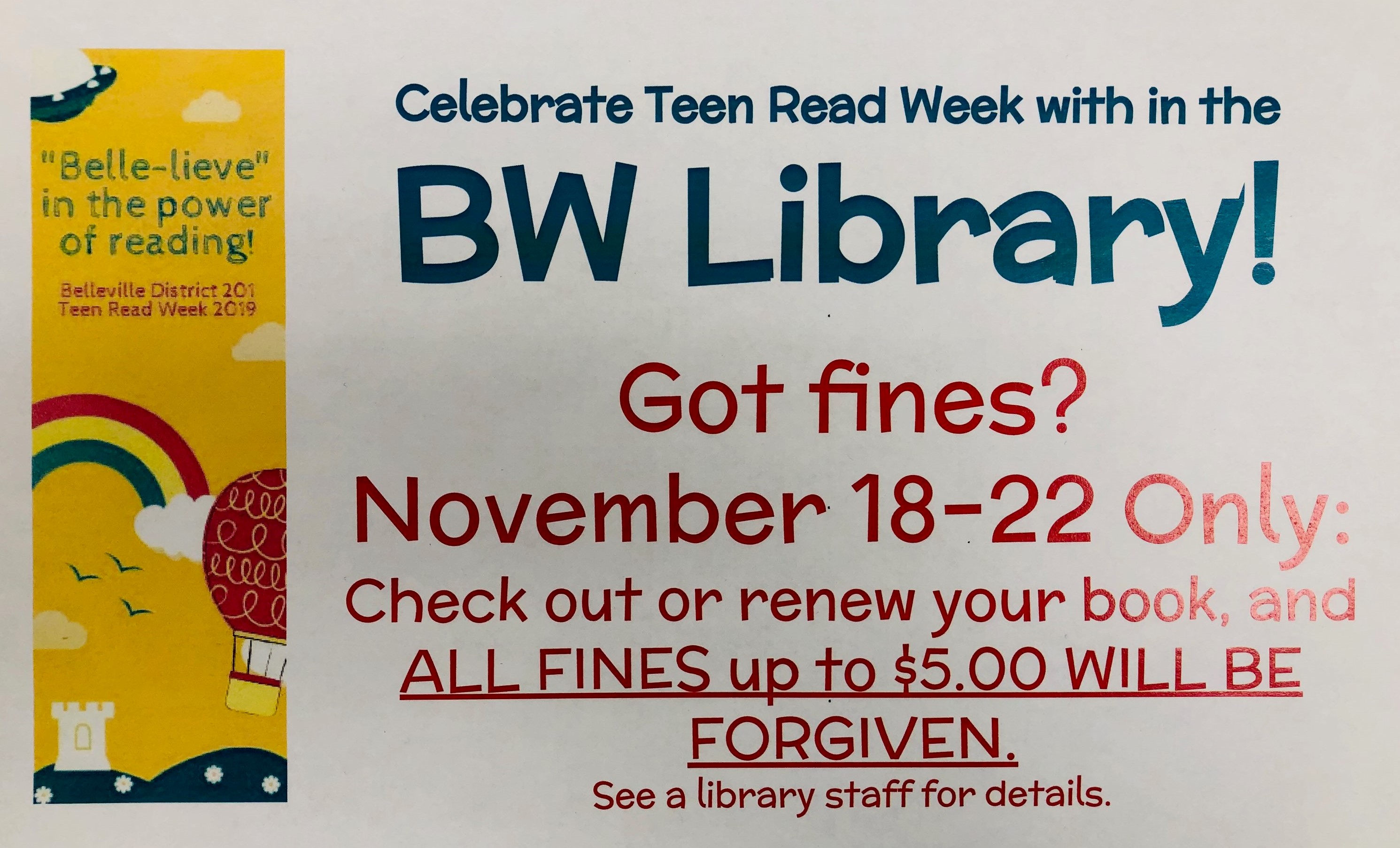Teen Read Week