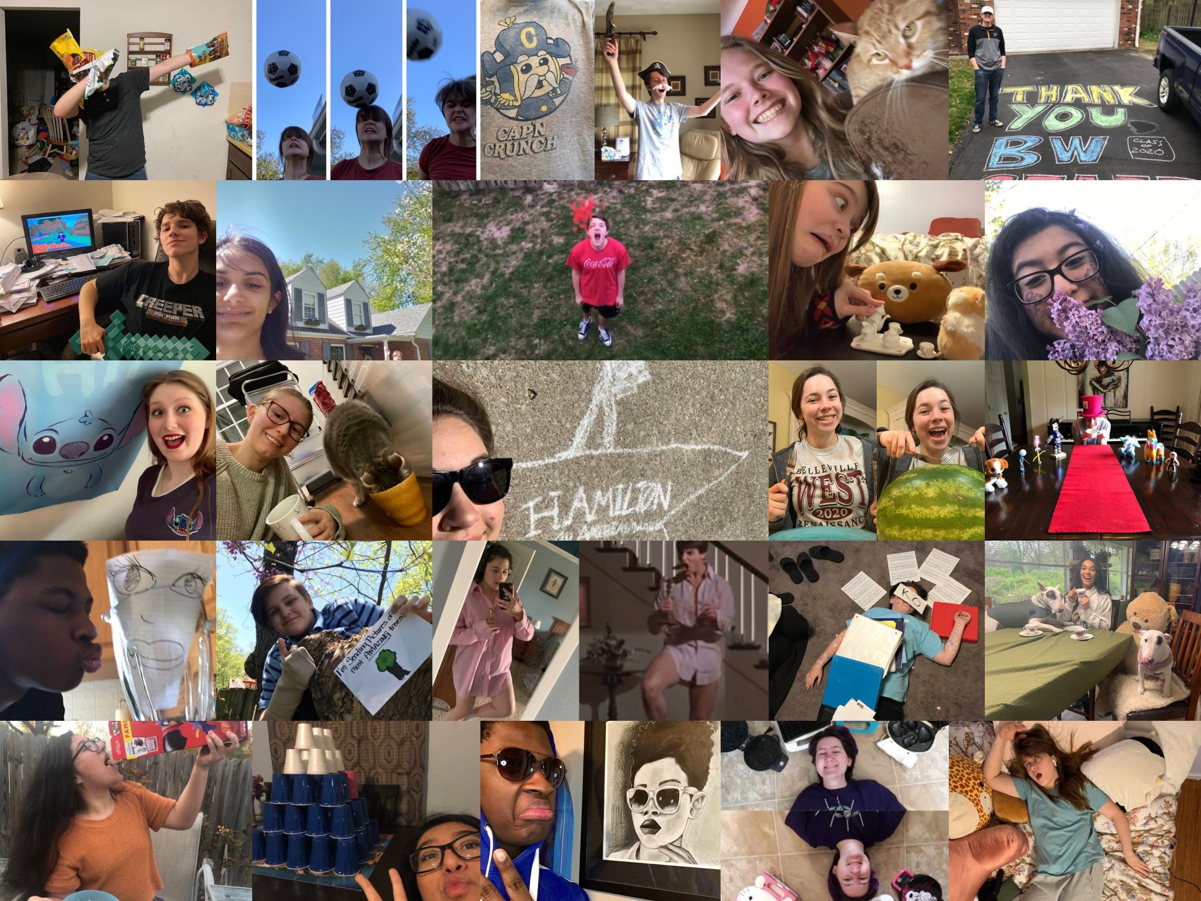 LT scavenger hunt days one through three