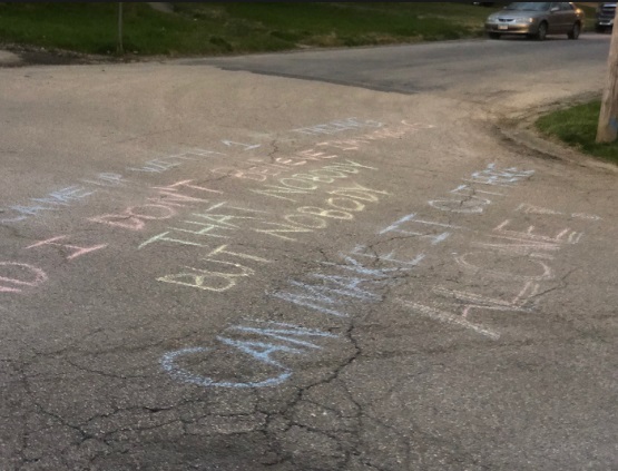 Sidewalk poetry 12