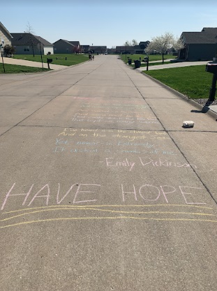 Sidewalk poetry 2