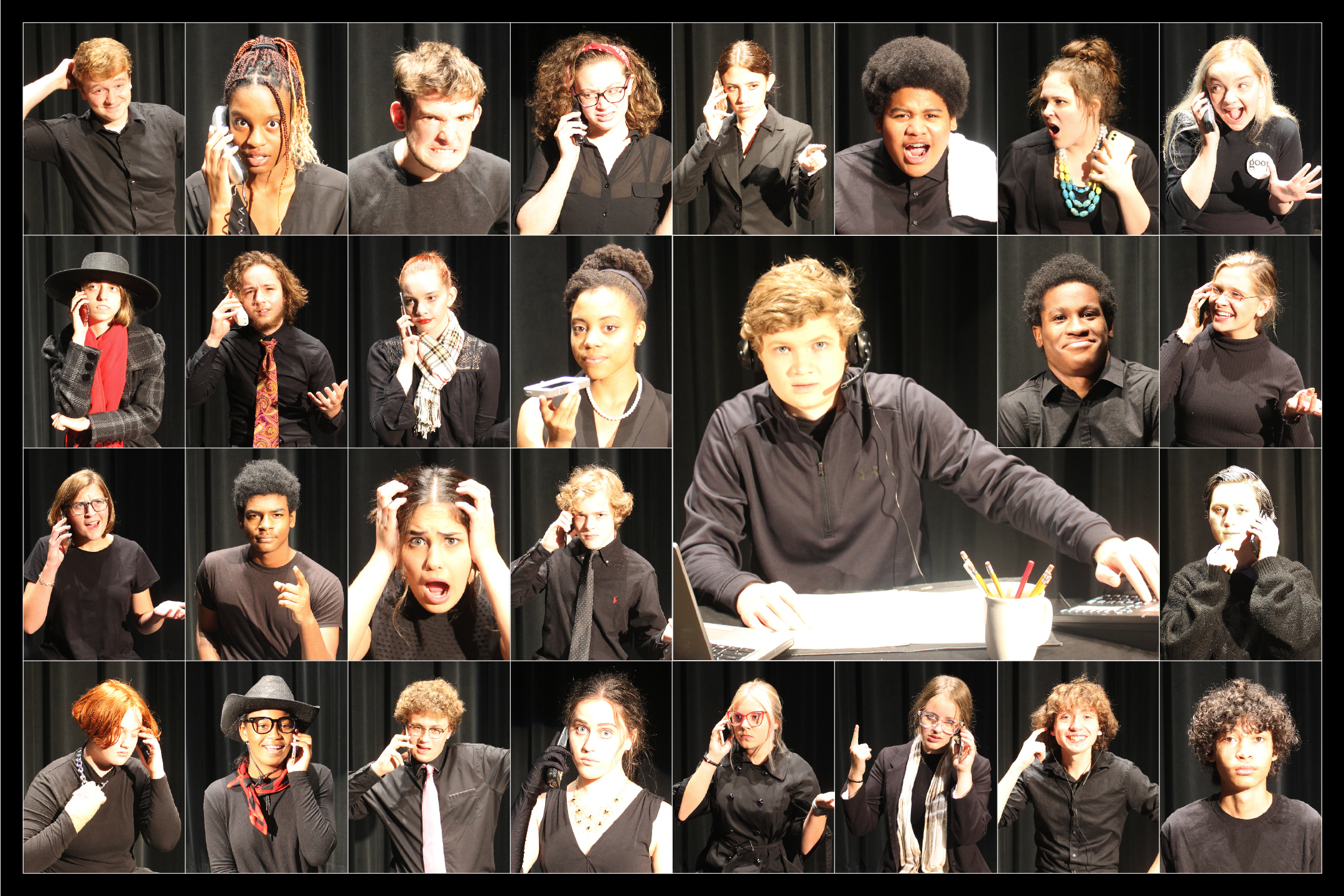 Fully Committed cast collage 2