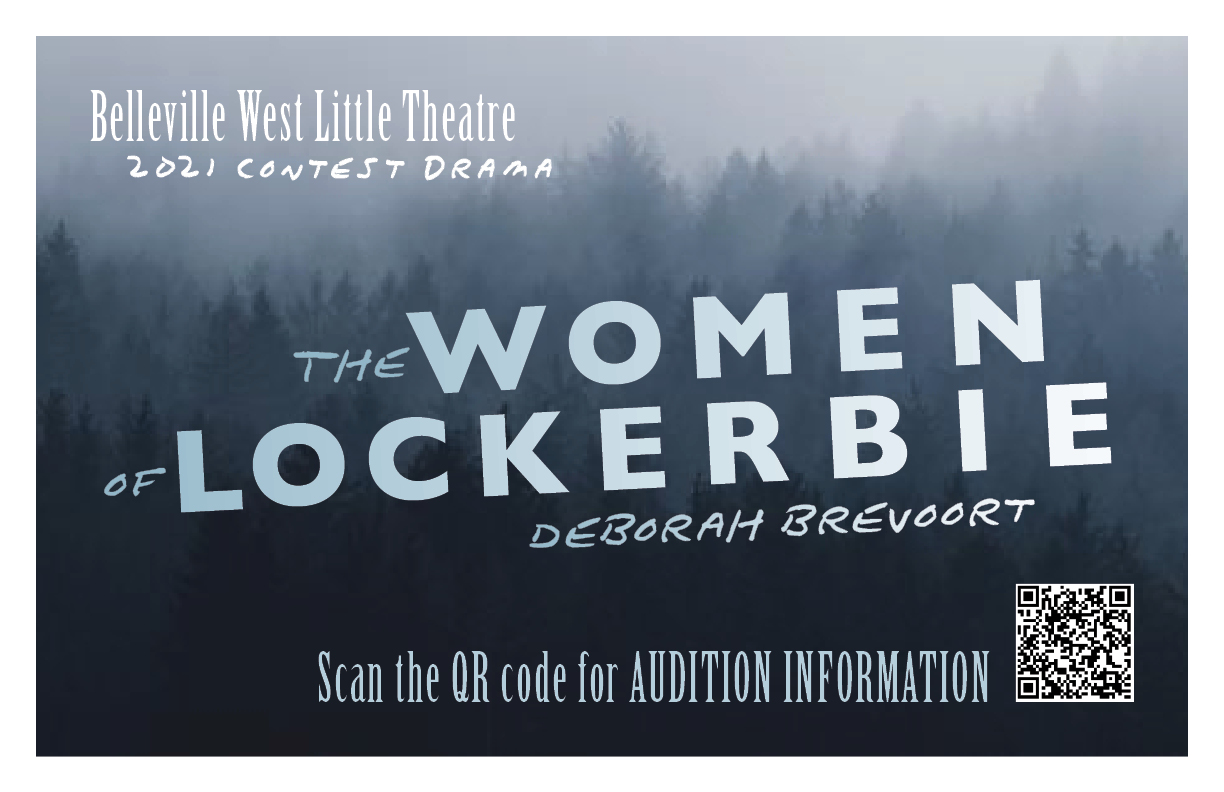 Women of Lockerbie audition poster