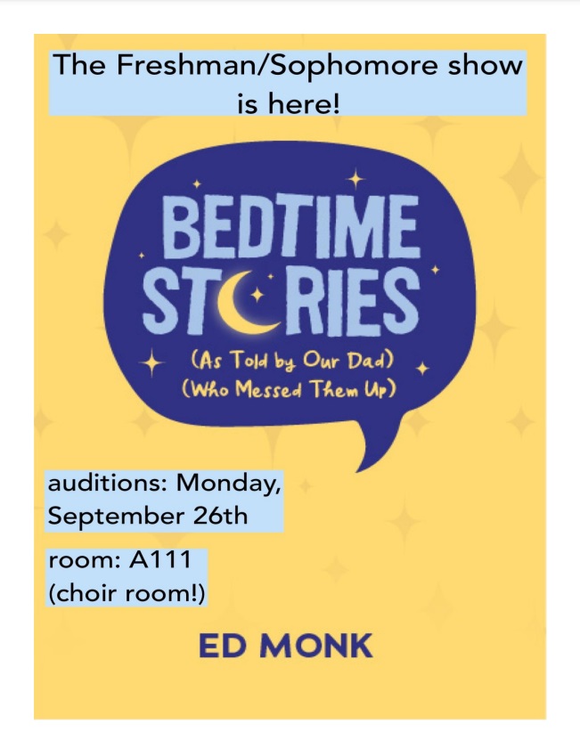 Frosh-Soph Show auditions 2022