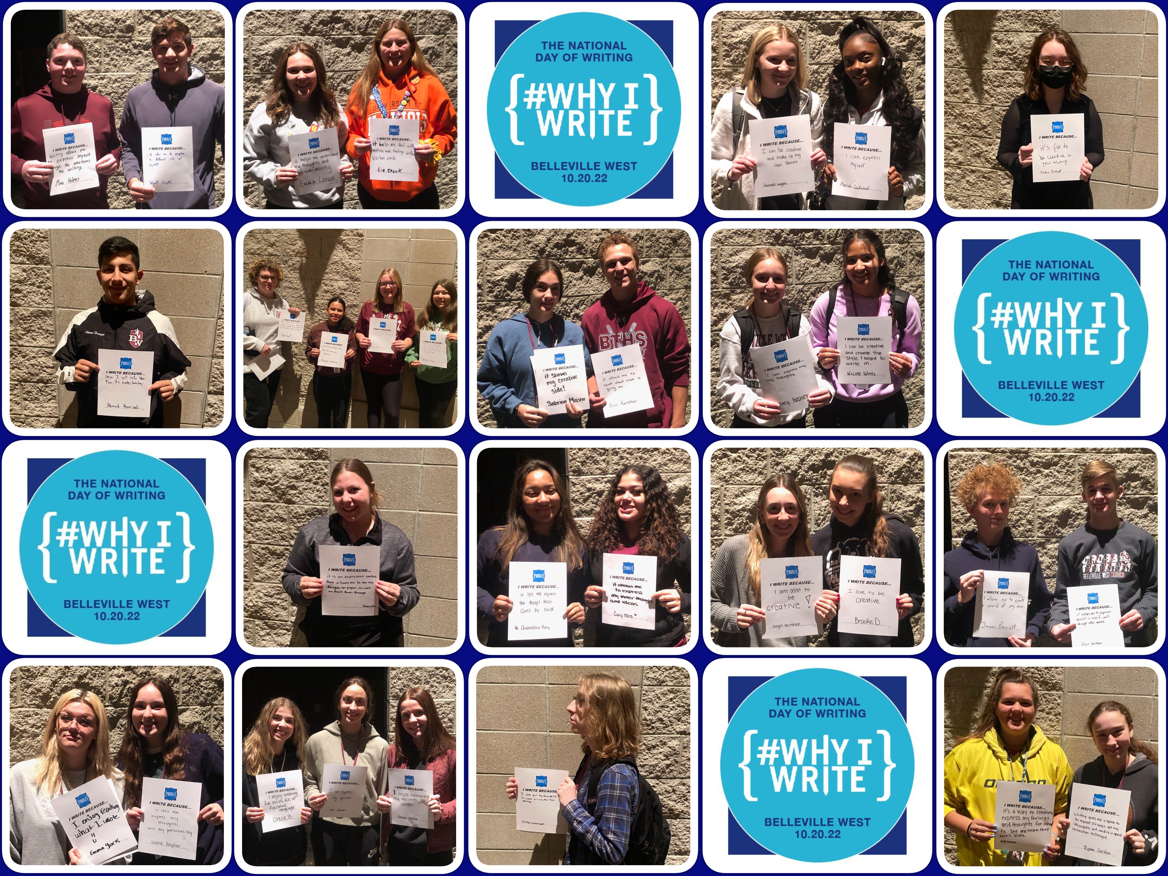 NEHS National Day of Writing