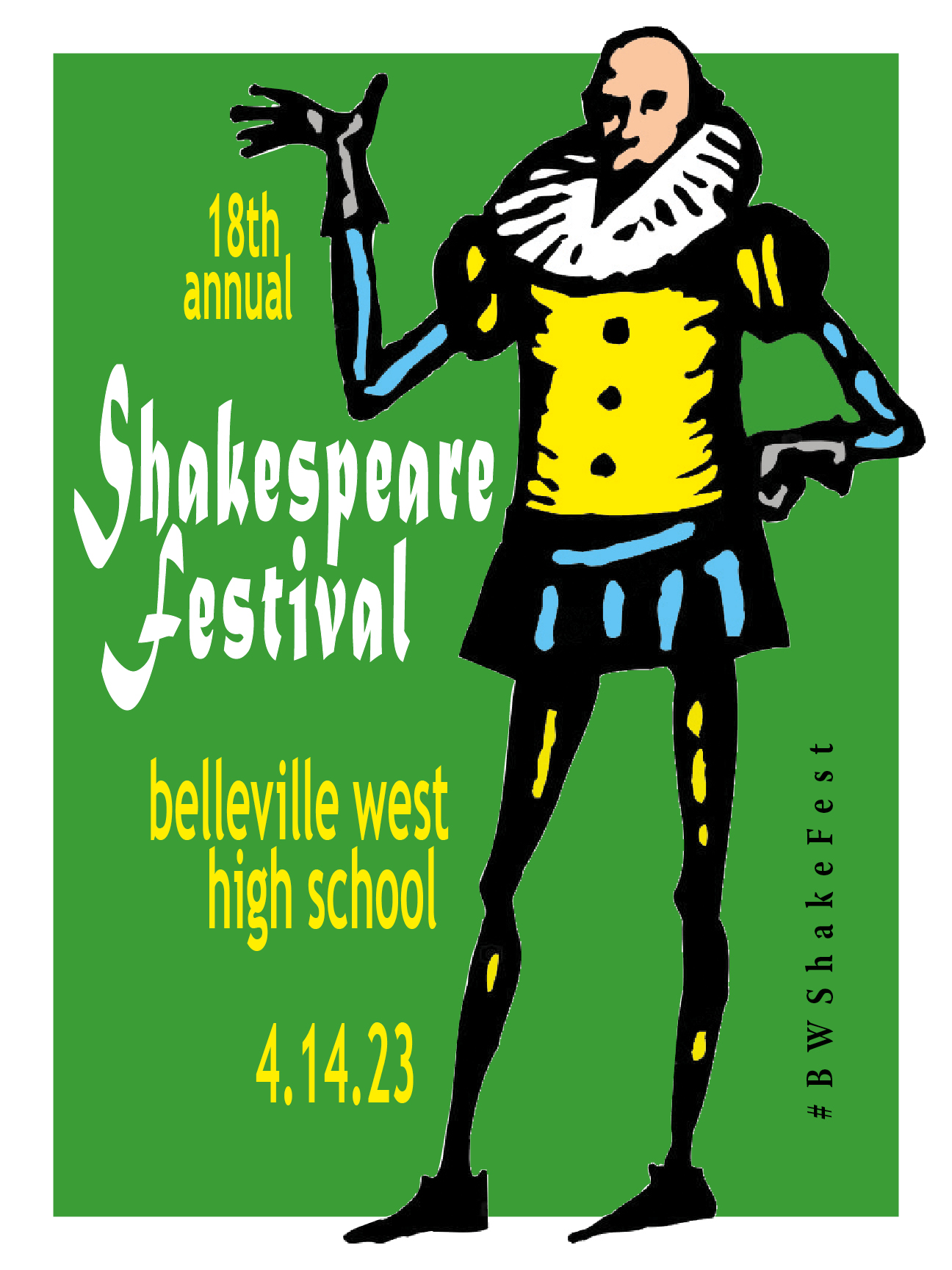 Shakespeare poster 2023