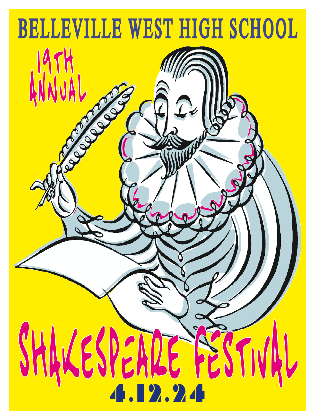 Shakespeare poster 2024