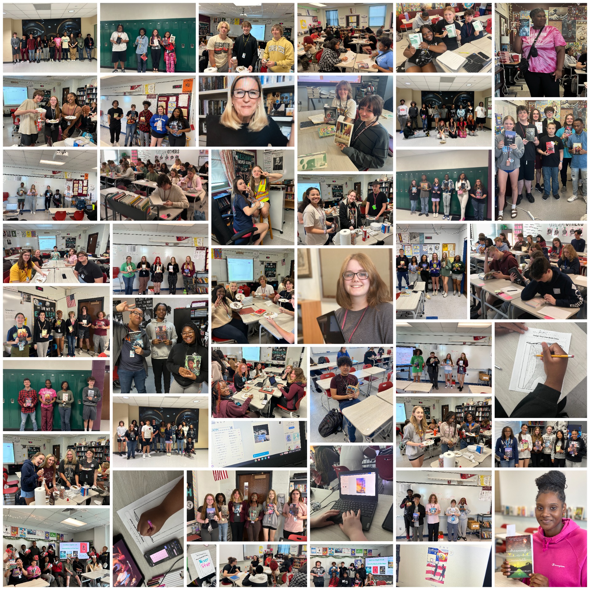 Reading Celebration collage 2024
