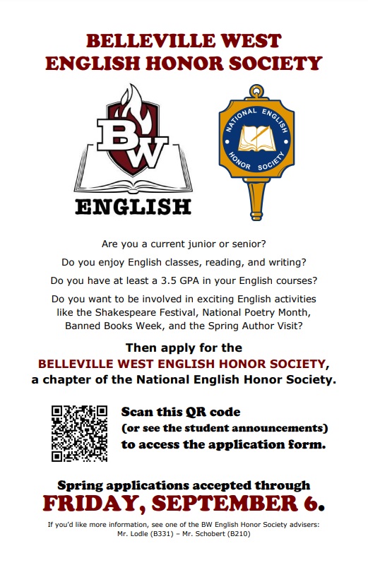 NEHS application poster (fall 2024)