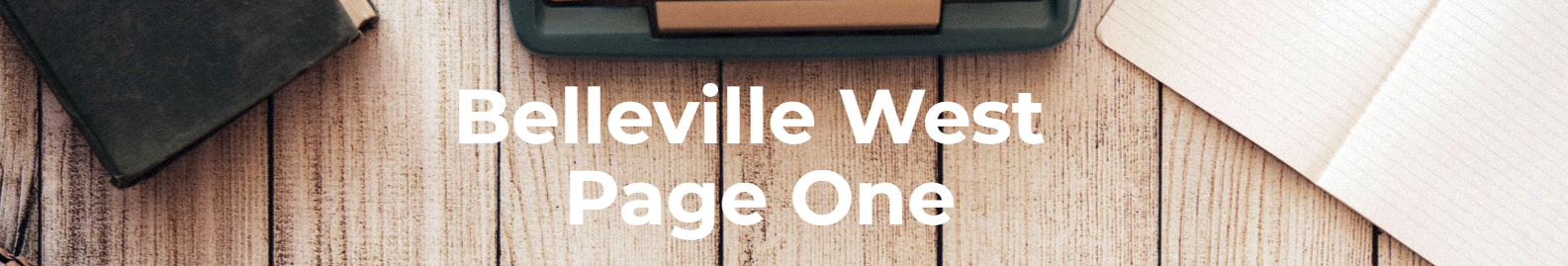 Page One banner